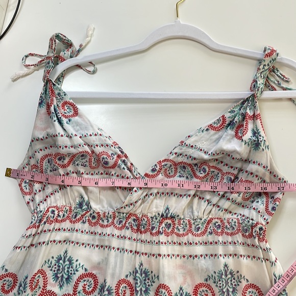 BILLBONG Womens 10 Beach Sundress Cover Up Tie Straps Multicolor Patterned - Picture 9 of 10